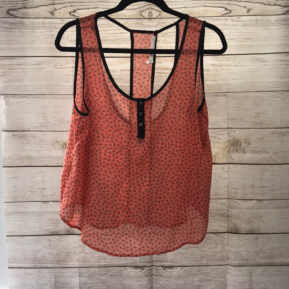 Dragonfly Tank Top With Back Detail